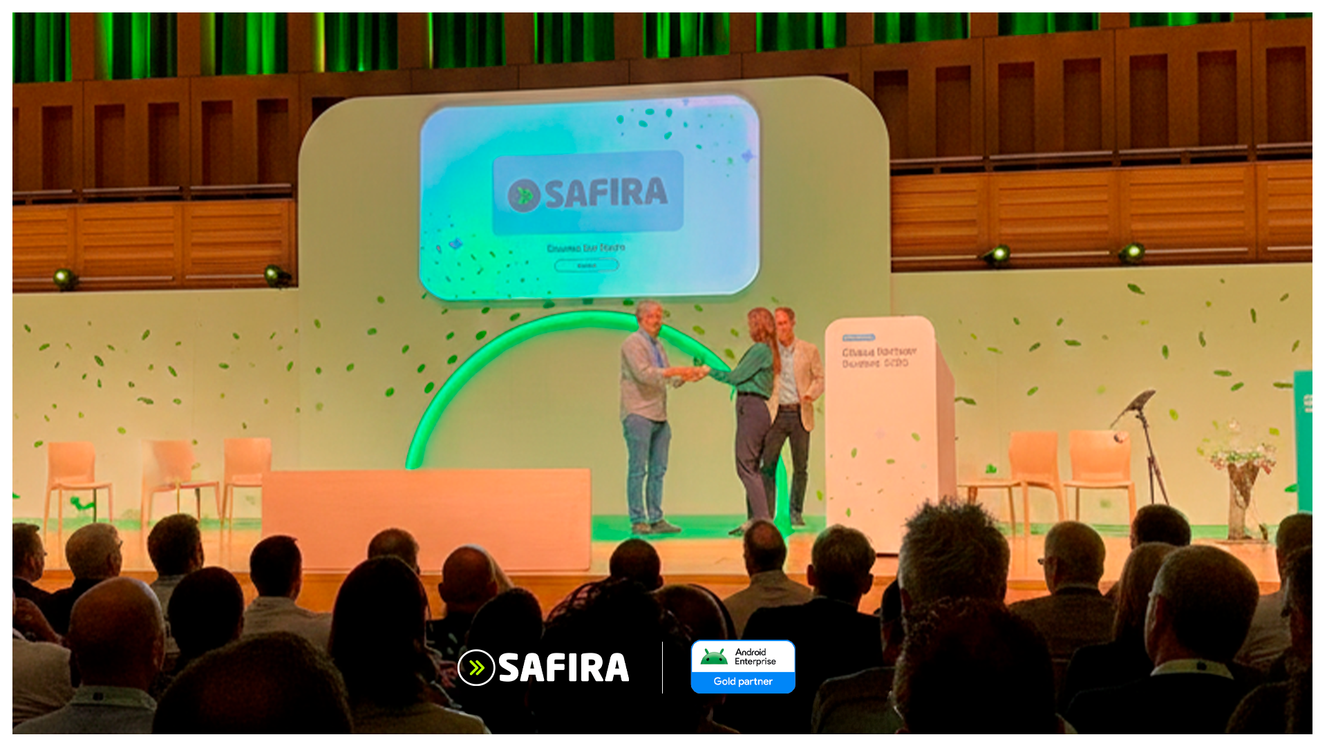 Android Enterprise premia a SAFIRA