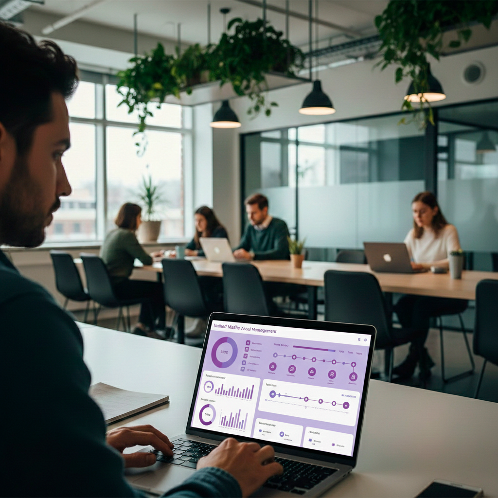 Comparação visual entre ITSM isolado e plataforma integrada de gestão de ativos móveis corporativos
